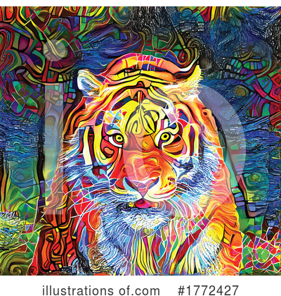 Royalty-Free (RF) Tiger Clipart Illustration by Prawny - Stock Sample #1772427