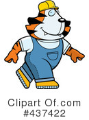 Tiger Clipart #437422 by Cory Thoman