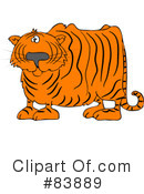 Tiger Clipart #83889 by djart