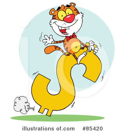 Tiger Clipart #85420 by Hit Toon