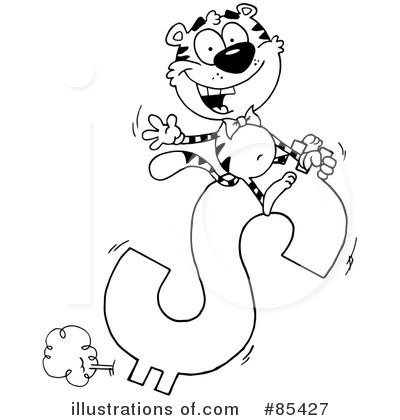Tiger Clipart #85427 by Hit Toon