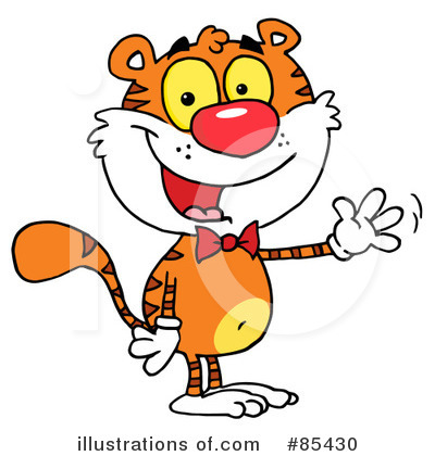 Tiger Clipart #85430 by Hit Toon