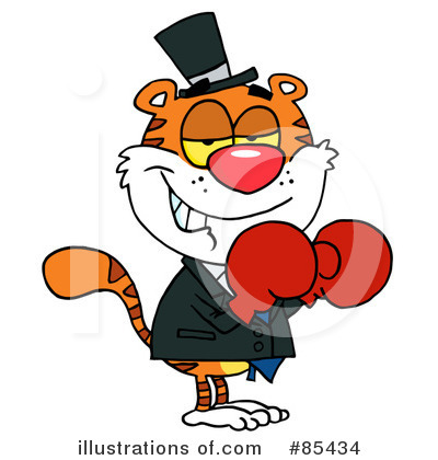 Tiger Clipart #85434 by Hit Toon