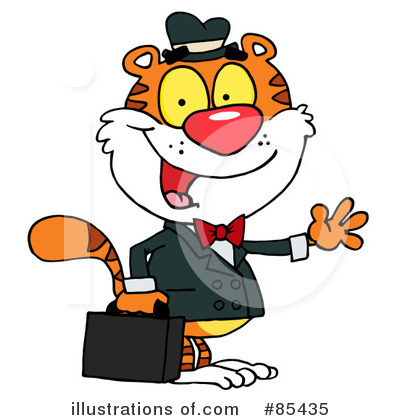 Tiger Clipart #85435 by Hit Toon