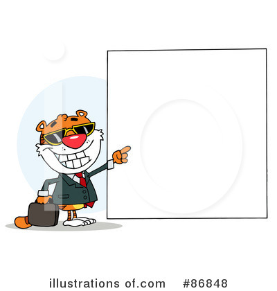Tiger Clipart #86848 by Hit Toon
