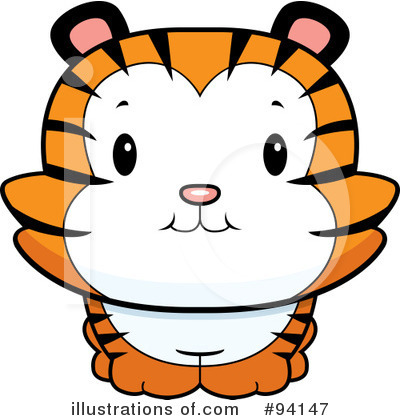 Tigers Clipart #94147 by Cory Thoman