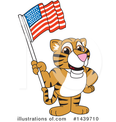 Tiger Cub Mascot Clipart #1439710 by Mascot Junction