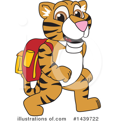 Tiger Cub Mascot Clipart #1439722 by Mascot Junction