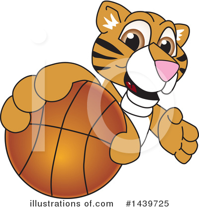 Royalty-Free (RF) Tiger Cub Mascot Clipart Illustration by Mascot Junction - Stock Sample #1439725