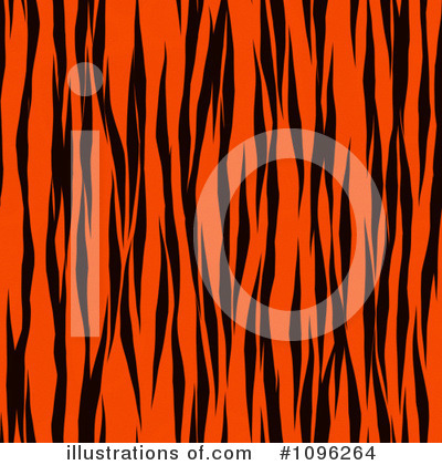 Royalty-Free (RF) Tiger Stripes Clipart Illustration by KJ Pargeter - Stock Sample #1096264