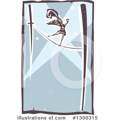 Tightrope Clipart #1300315 by xunantunich