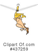 Tight Rope Clipart #437259 by toonaday