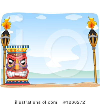 Royalty-Free (RF) Tiki Clipart Illustration by BNP Design Studio - Stock Sample #1266272