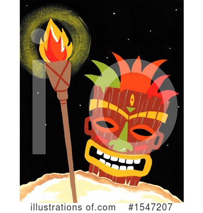 Tiki Clipart #1547207 by LoopyLand