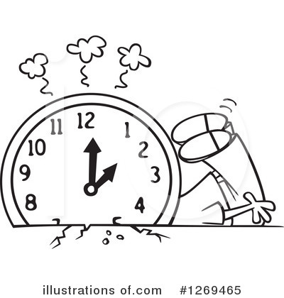 Clock Clipart #1269465 by toonaday