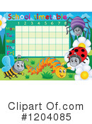 Time Table Clipart #1204085 by visekart