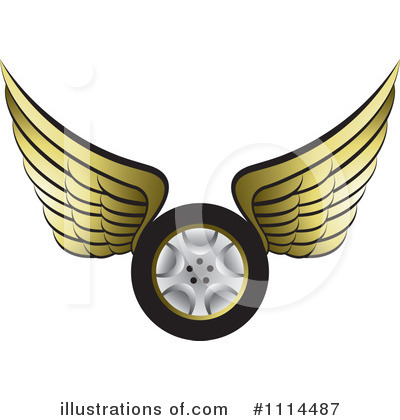 Wings Clipart #1114487 by Lal Perera