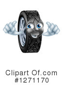 Tire Clipart #1271170 by AtStockIllustration