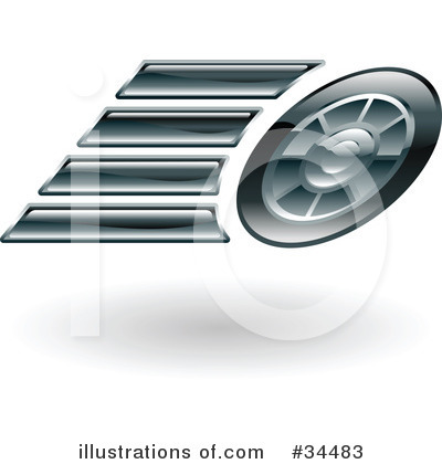 Royalty-Free (RF) Tire Clipart Illustration by AtStockIllustration - Stock Sample #34483