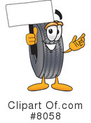 Tire Clipart #8058 by Mascot Junction