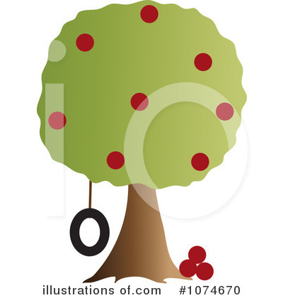 Apple Tree Clipart #1074670 by Pams Clipart
