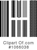 Tire Tracks Clipart #1066038 by Vector Tradition SM