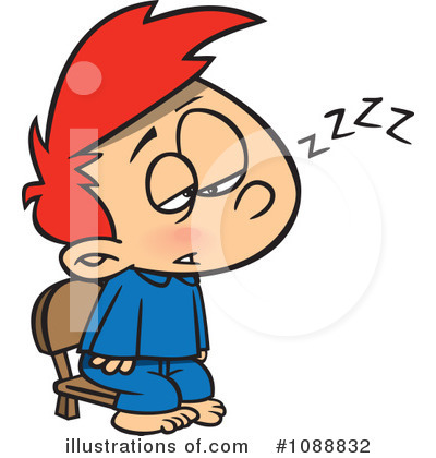 Royalty-Free (RF) Tired Clipart Illustration by toonaday - Stock Sample #1088832