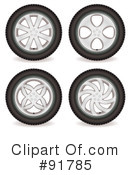Tires Clipart #91785 by michaeltravers