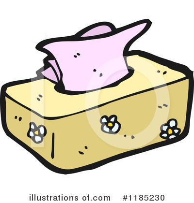 Royalty-Free (RF) Tissue Box Clipart Illustration by lineartestpilot - Stock Sample #1185230