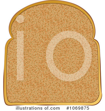 Royalty-Free (RF) Toast Clipart Illustration by michaeltravers - Stock Sample #1069875
