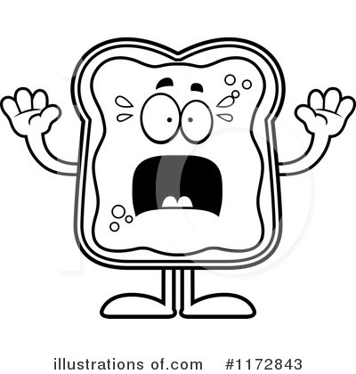 Royalty-Free (RF) Toast Clipart Illustration by Cory Thoman - Stock Sample #1172843