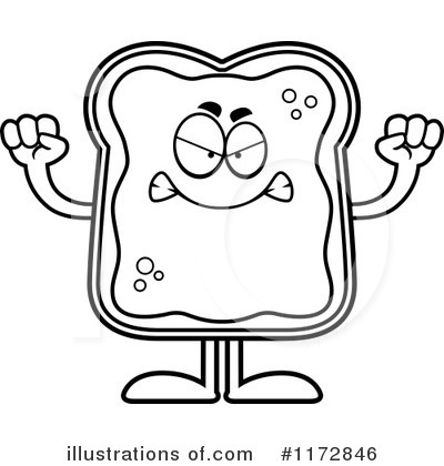 Royalty-Free (RF) Toast Clipart Illustration by Cory Thoman - Stock Sample #1172846