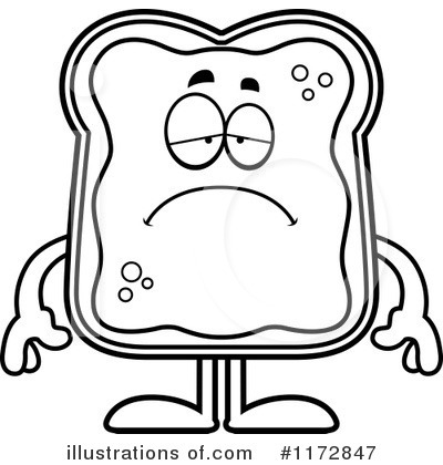 Toast And Jam Clipart #1172847 by Cory Thoman