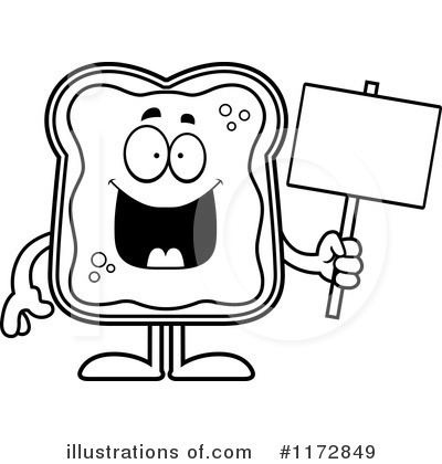 Toast And Jam Clipart #1172849 by Cory Thoman