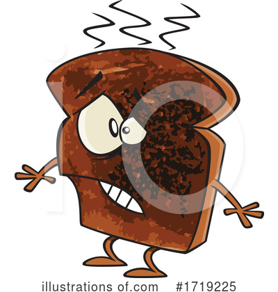 Royalty-Free (RF) Toast Clipart Illustration by toonaday - Stock Sample #1719225