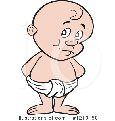Baby Clipart #1219150 by LaffToon