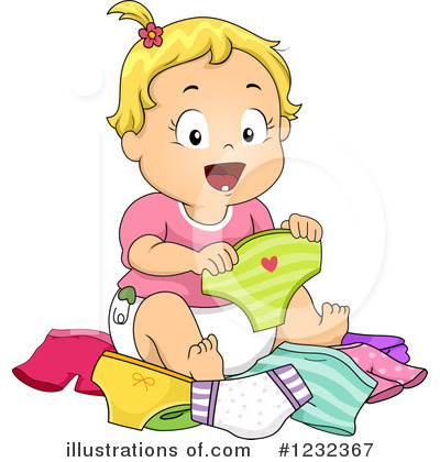 Royalty-Free (RF) Toddler Clipart Illustration by BNP Design Studio - Stock Sample #1232367
