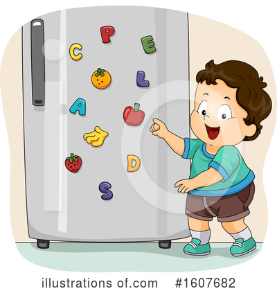 Refrigerator Clipart #1607682 by BNP Design Studio