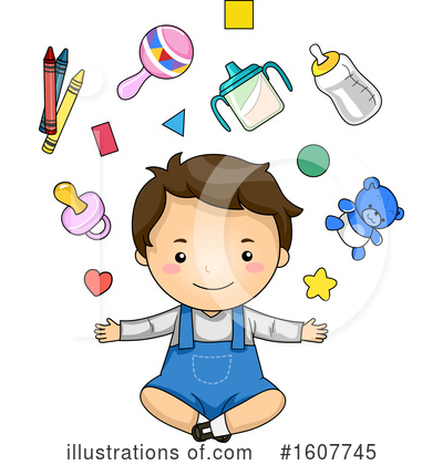 Royalty-Free (RF) Toddler Clipart Illustration by BNP Design Studio - Stock Sample #1607745