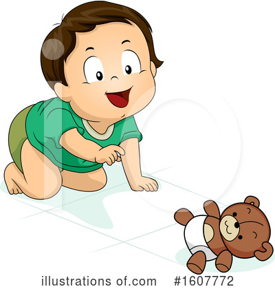 Royalty-Free (RF) Toddler Clipart Illustration by BNP Design Studio - Stock Sample #1607772
