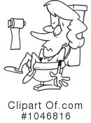 Toilet Clipart #1046816 by toonaday