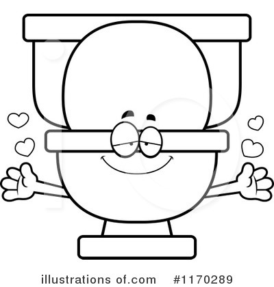 Royalty-Free (RF) Toilet Clipart Illustration by Cory Thoman - Stock Sample #1170289