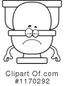 Toilet Clipart #1170292 by Cory Thoman