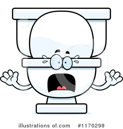 Toilet Clipart #1170298 by Cory Thoman