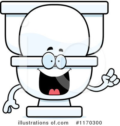 Royalty-Free (RF) Toilet Clipart Illustration by Cory Thoman - Stock Sample #1170300