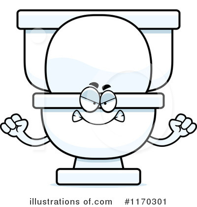 Royalty-Free (RF) Toilet Clipart Illustration by Cory Thoman - Stock Sample #1170301