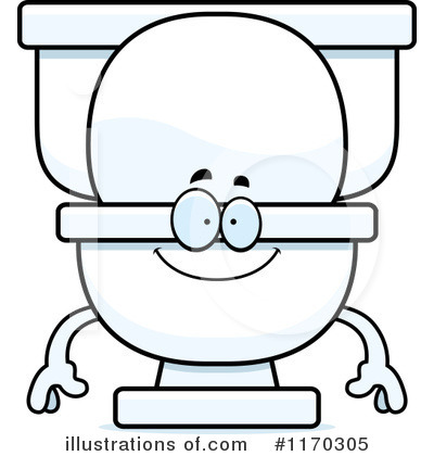 Royalty-Free (RF) Toilet Clipart Illustration by Cory Thoman - Stock Sample #1170305