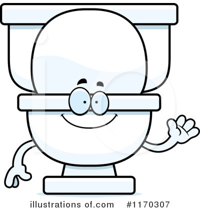 Royalty-Free (RF) Toilet Clipart Illustration by Cory Thoman - Stock Sample #1170307