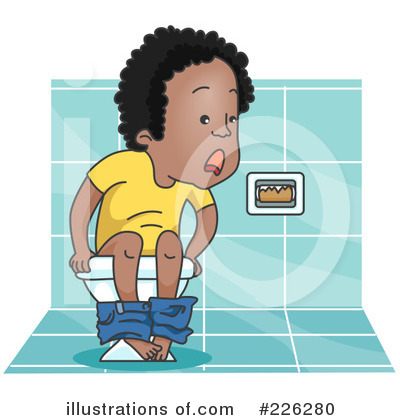 Royalty-Free (RF) Toilet Clipart Illustration by BNP Design Studio - Stock Sample #226280