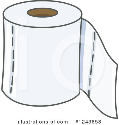 Toilet Paper Clipart #1243858 by yayayoyo